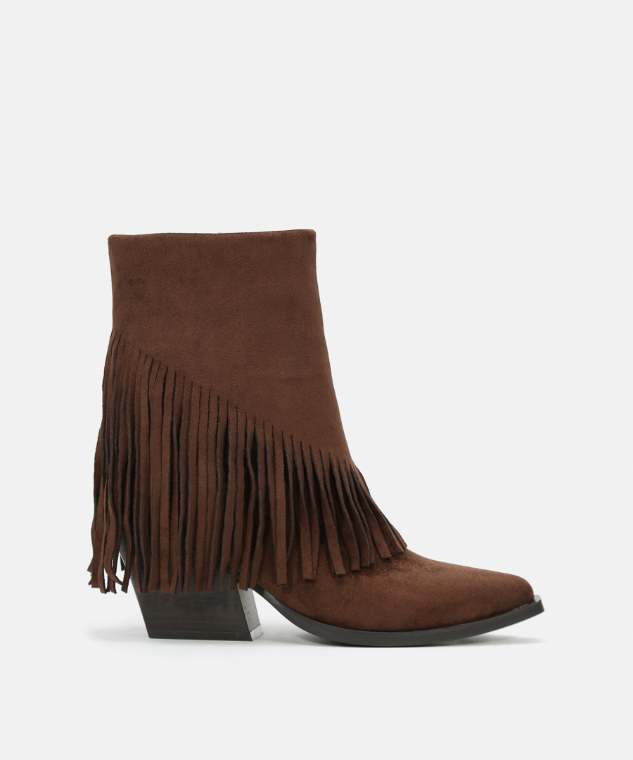 Botins cowboy franjas image number null